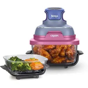 Air Fryer modulaire en verre Ninja CRISPi - Violet et Mauve FN101EUPRM... pas cher