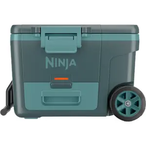 Glacière à roulettes Ninja FrostVault 42 L avec Dry Zone - Vert de gri...