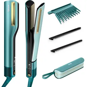 Shark SilkiPro Straight Lisseur + Sèche-cheveux tout-en- un avec étui ...