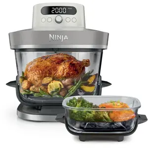Friteuse sans huile NINJA CRISPi PRO 7-en1, 5.7 + 2.3L AS101EULG beig... pas cher