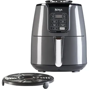 Ninja Friteuse à air [AF100UK] 3,8 litres, gris et noir pas cher