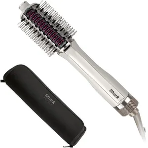 Brosse chauffante et peigne lissant Shark SmoothStyle Blanc Argent pas cher
