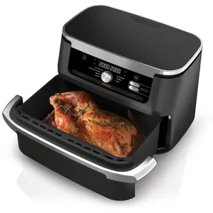 Ninja AF500DE friteuse Double 10,4 L Autonome 2470 W Friteuse d air ch... pas cher