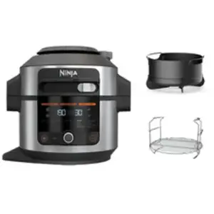 Ninja Foodi OL550EU - Multicuiseur - 6 litres - 1460 Watt - noir / argent pas cher