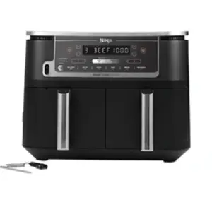 Ninja AF451EU friteuse Unique 9,5 L 2470 W Friteuse d’air chaud Noir pas cher
