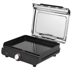 Comparateur de prix : Grill et plancha d'intérieur Ninja Sizzle GR101EU - 34 x 8 x 13,5 cm - Noir