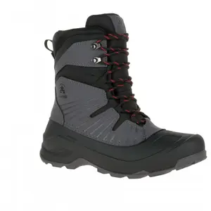 Kamik - Iceland - Chaussures d'hiver taille 45, noir/gris