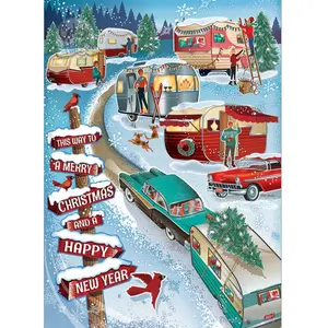 Christmas Campers 1000 Pièces Cobble Hill pas cher