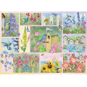 Oiseaux de Jardin en Été 500 Pièces  Cobble Hill pas cher