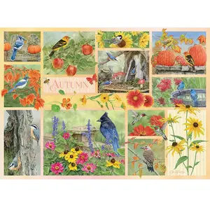 Oiseaux de Jardin en Automne 500 Pièces  Cobble Hill pas cher