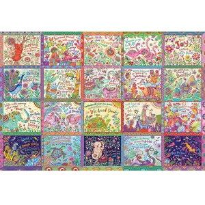 Pensées Joyeuses 2000 Pièces  Cobble Hill pas cher