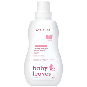 Attitude - Lessive liquide hypoallergénique bébé sans parfum Baby Leaves 1 L - Attitude