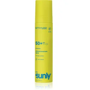 Attitude Sunly Kids Mineral Sunscreen Spray SPF 50+ spray solaire miné...