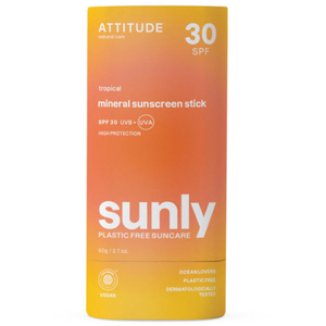 Attitude - Bâton solaire minéral Sunly tropical SPF 30 60 g - Attitude pas cher
