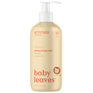 Attitude Baby Leaves Shampoo & Body Wash Nectar de Poire| 473 ml pas cher
