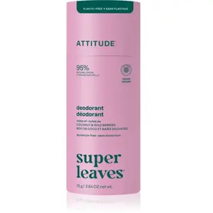 Attitude Super Leaves Natural Deodorant déodorant solide naturel sans ...