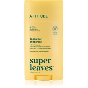 Déodorant naturel Super Leaves Earl Grey & Concombre 75 g