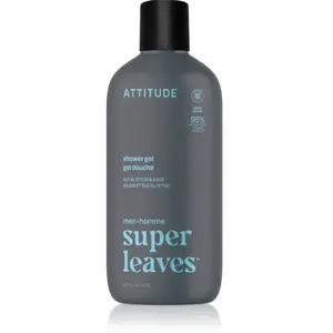 Comparateur de prix : ATTITUDE Gel Douche Homme, 98 % origine naturelle, sans parabènes ni p...