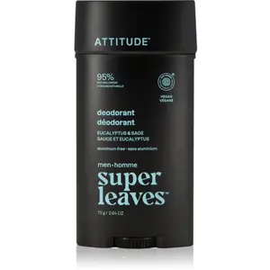 Attitude Super Leaves Men Deodorant déodorant pour homme Eucalyptus & ...