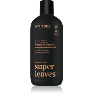 Shampoing 2 en 1 Attitude Super Leaves Patchouli & Bourbon Orange 117... pas cher