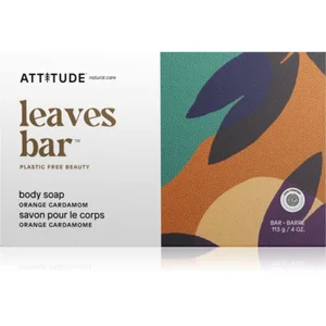Attitude Leaves Bar Orange Cardamon savon solide corps 113 g pas cher