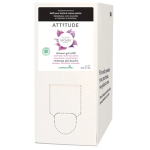Attitude - Eco-recharge gel douche Apaisant Super leaves 2 L - Attitud... pas cher
