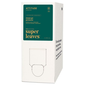 Attitude - Eco-recharge gel douche Energisant Super leaves 2 L - Attit... pas cher