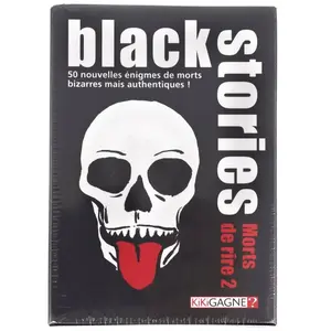 Jeu de réflexion Kikigagne Black Stories Mort de Rire 2