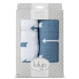 ELEMENTS FOR KIDS Pack 2 Langes - Flèches Bleues pas cher