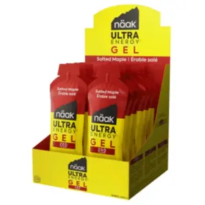 Comparateur de prix : Naak - Gel énergétique - Gel Ultra Energy  - Érable Salé 12 x 57g 
