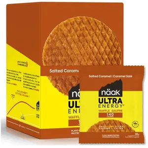 Comparateur de prix : Gaufres Näak Ultra Energy goût caramel salé 30 g (12 unités)