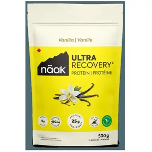 Comparateur de prix : Boisson de recuperation naak ultra recovery protein vanille   500g