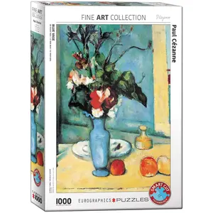 EurographicsPuzzles - Le Vase bleu - détail - puzzle - 1000 pièces pas cher