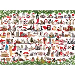 Puzzle Eurographics - Chats de vacances, 1000 pièces pas cher