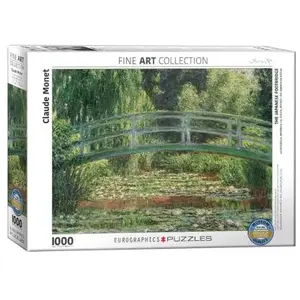 Puzzle - Claude Monet : La passerelle japonaise, 1000 pièces