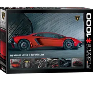 Puzzle Eurographics - Lamborghini Aventador 750-4 SV, 1000 pièces