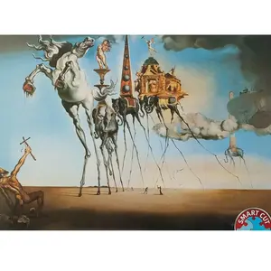 EuroGraphics Puzzle - Salvador Dali : La Tentation de Saint. Antoine, 1000 pièces pas cher