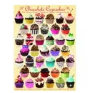 Puzzle Eurographics - Cupcakes au chocolat, 1000 pièces pas cher