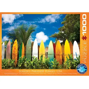 EuroGraphics Puzzles - Surfer's Paradise - Hawaii - puzzle - 1000 pièces pas cher