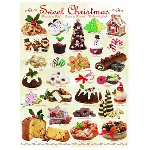 EurographicsPuzzles - Sweet Christmas Baking - puzzle - 1000 pièces pas cher