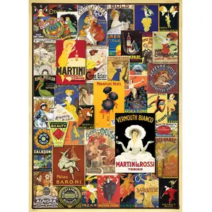 Comparateur de prix : Eurographics 6000-0769 Vintage Variety Poster Collage Puzzle Divers 48 x 68 cm