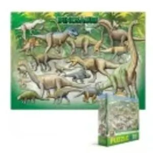 EurographicsPuzzles - Dinosaures - Période du crétacée - puzzle - 100 pièces pas cher