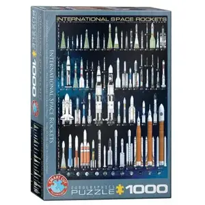EurographicsPuzzles - Fusées spatiales internationales - puzzle - 1000 pièces pas cher