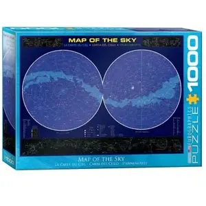EurographicsPuzzles - Map of the Sky - puzzle - 1000 pièces