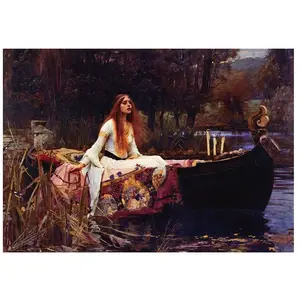 EurographicsPuzzles - The Lady of Shalott, 1888 - puzzle - 1000 pièces