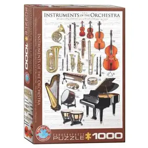 EurographicsPuzzles - Instruments of the Orchestra - puzzle - 1000 pièces
