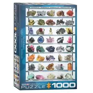 Puzzle Eurographics - Minéraux du monde, 1000 pièces pas cher