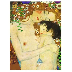 Eurographics Puzzle - Gustav Klimt : Mère et Enfant (Détail), 1000 pièces (6000-2776)