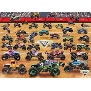 Eurographics Puzzle 1000 pièces : Gamme Monster Jam Truck pas cher