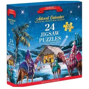 Comparateur de prix : Eurographics Calendrier de l'avent : 24 Puzzles - Nativité